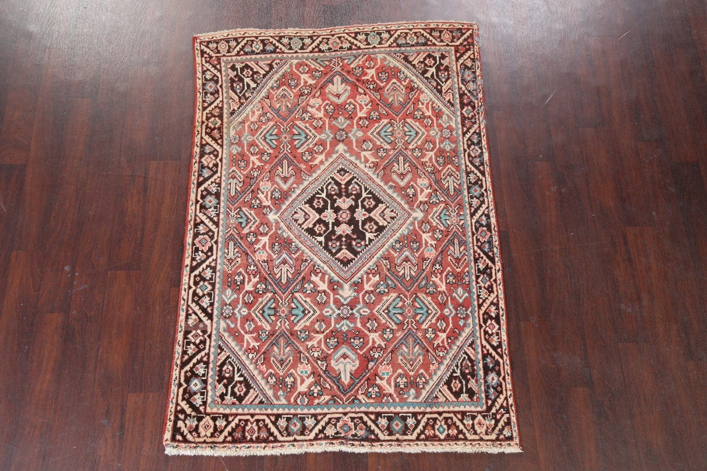 Vintage Mahal Persian Area Rug 4x6