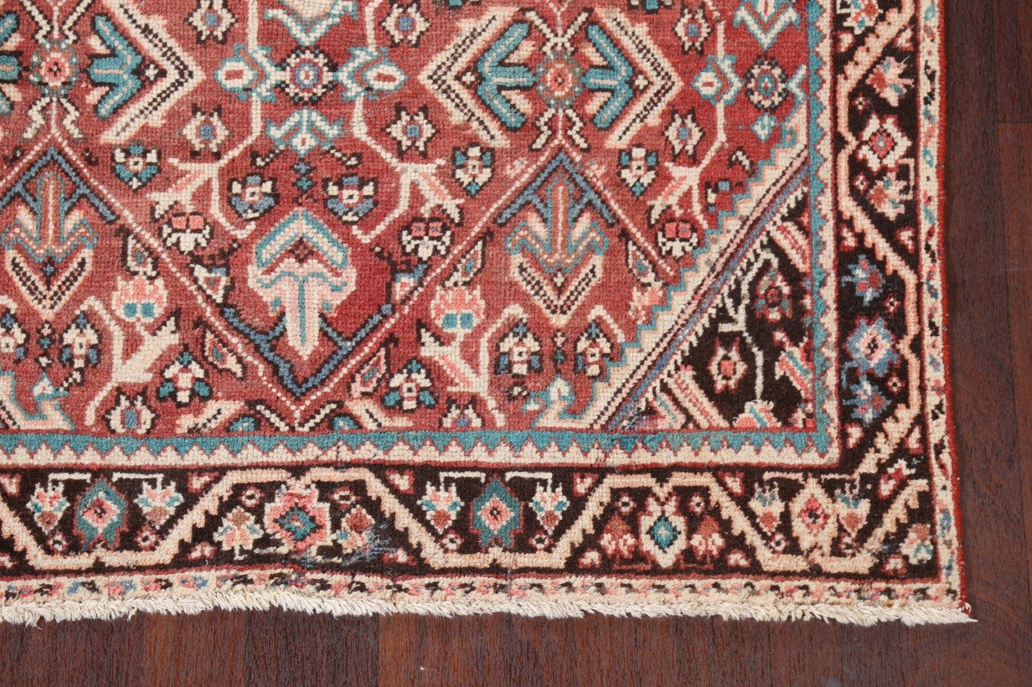 Vintage Mahal Persian Area Rug 4x6