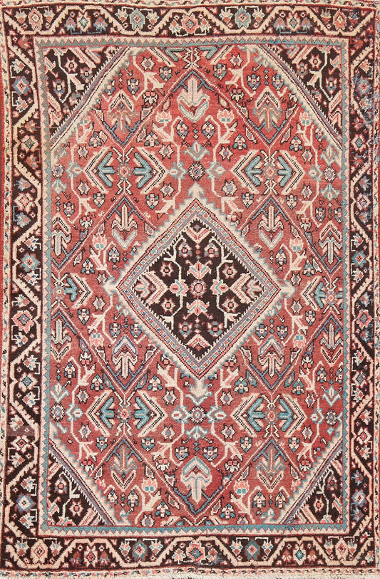 Vintage Mahal Persian Area Rug 4x6
