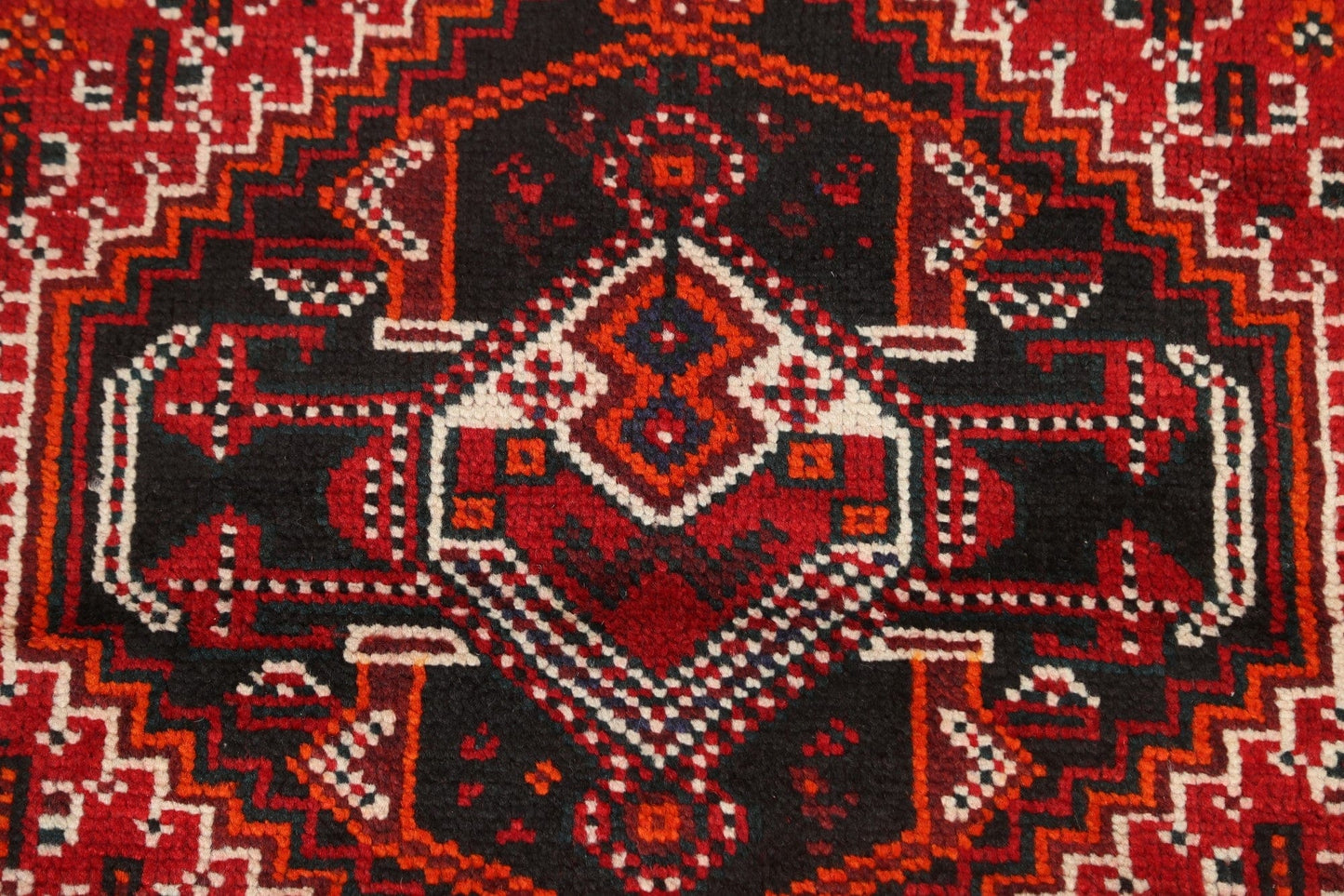 Red Shiraz Persian Wool Rug 4x5