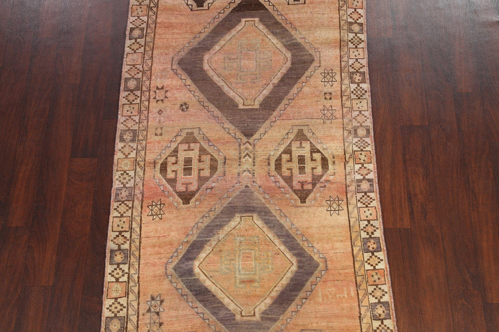 Handmade Shiraz Persian Runner Rug 4x9