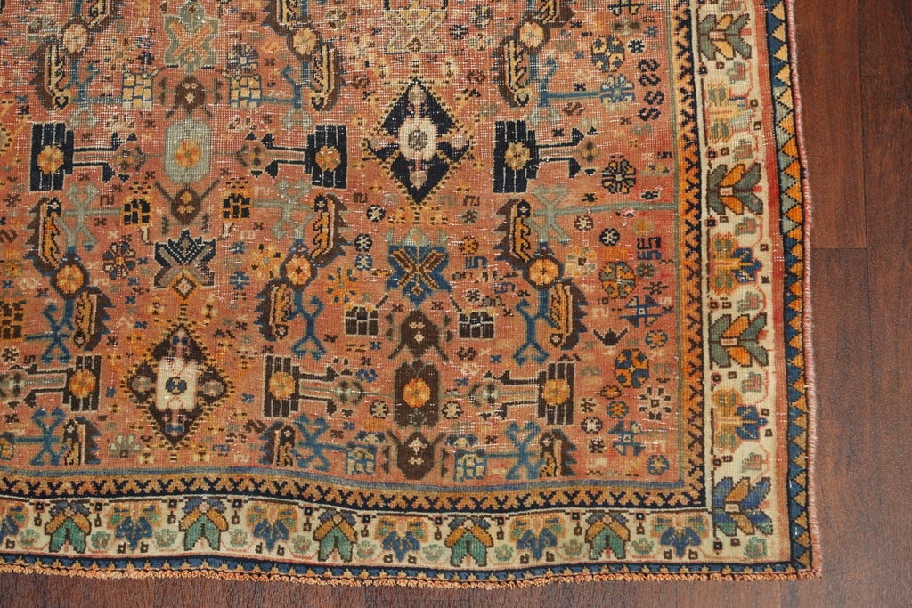 Antique Shiraz Persian Area Rug 5x8