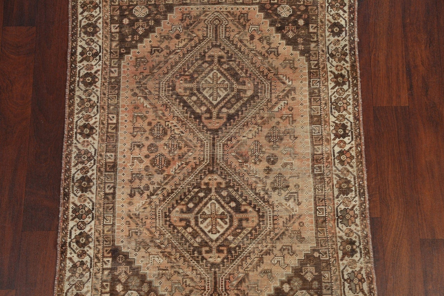 Pre-1900 Antique Shiraz Persian Area Rug 4x5