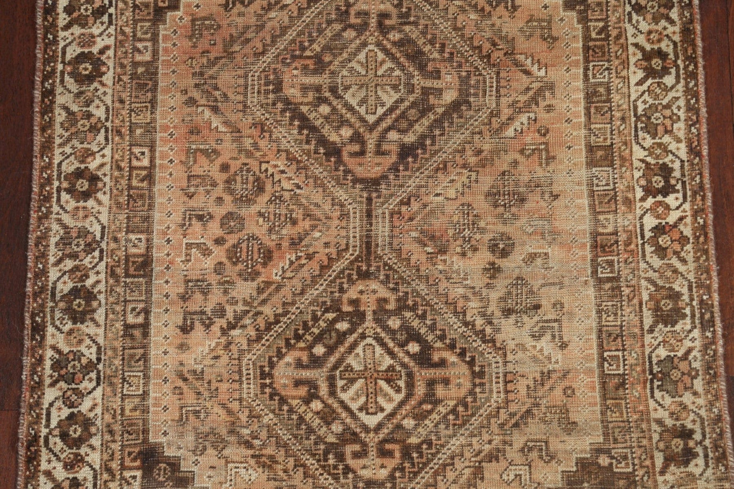 Pre-1900 Antique Shiraz Persian Area Rug 4x5