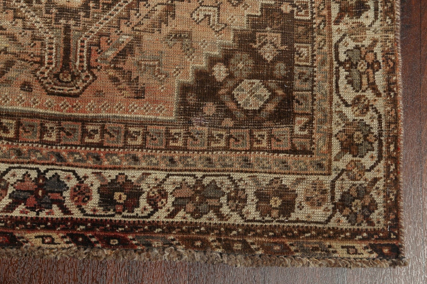 Pre-1900 Antique Shiraz Persian Area Rug 4x5