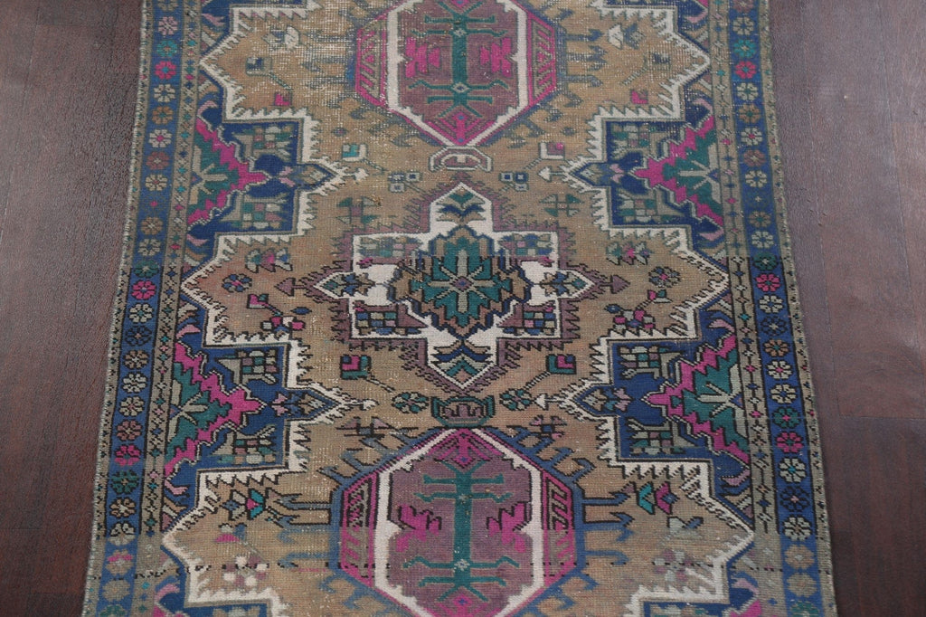 Handmade Tabriz Persian Runner Rug 3x13