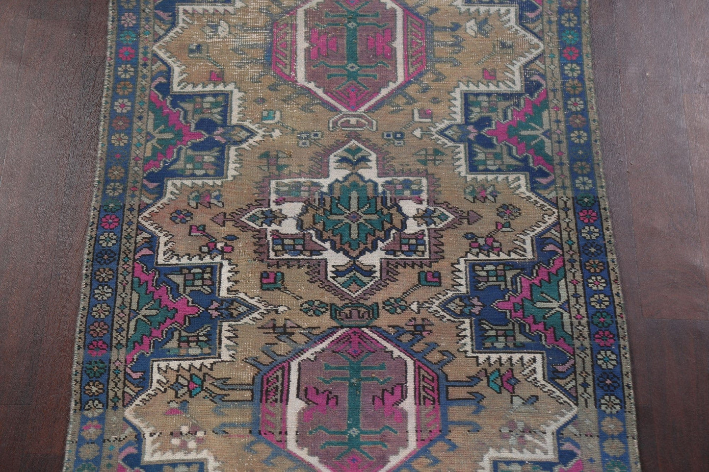 Handmade Tabriz Persian Runner Rug 3x13