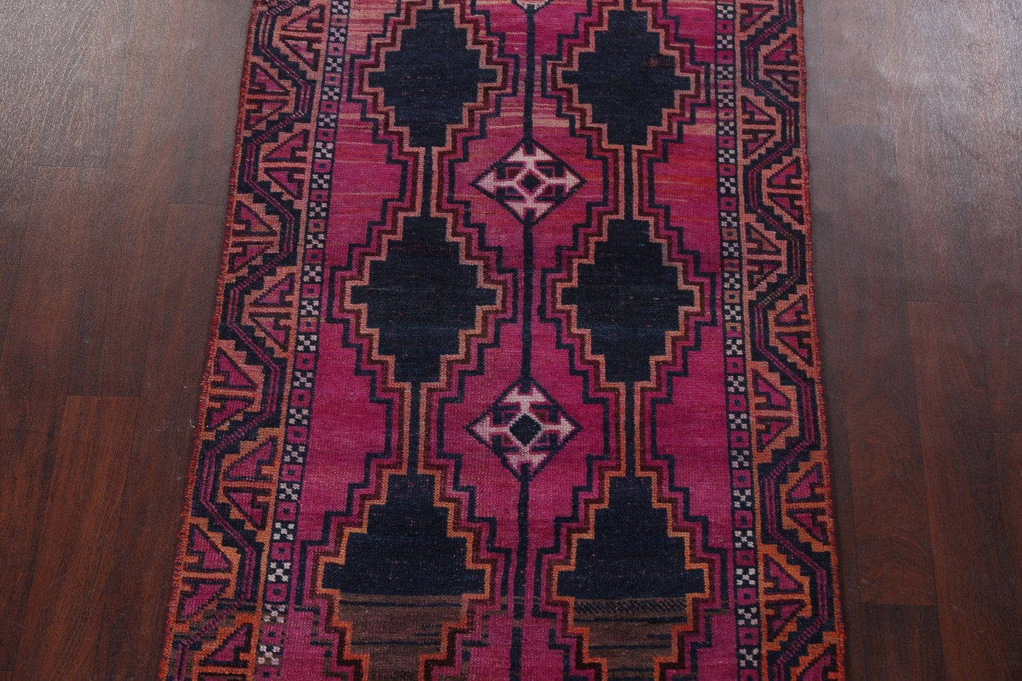 Handmade Qashqai Persian Area Rug 4x7