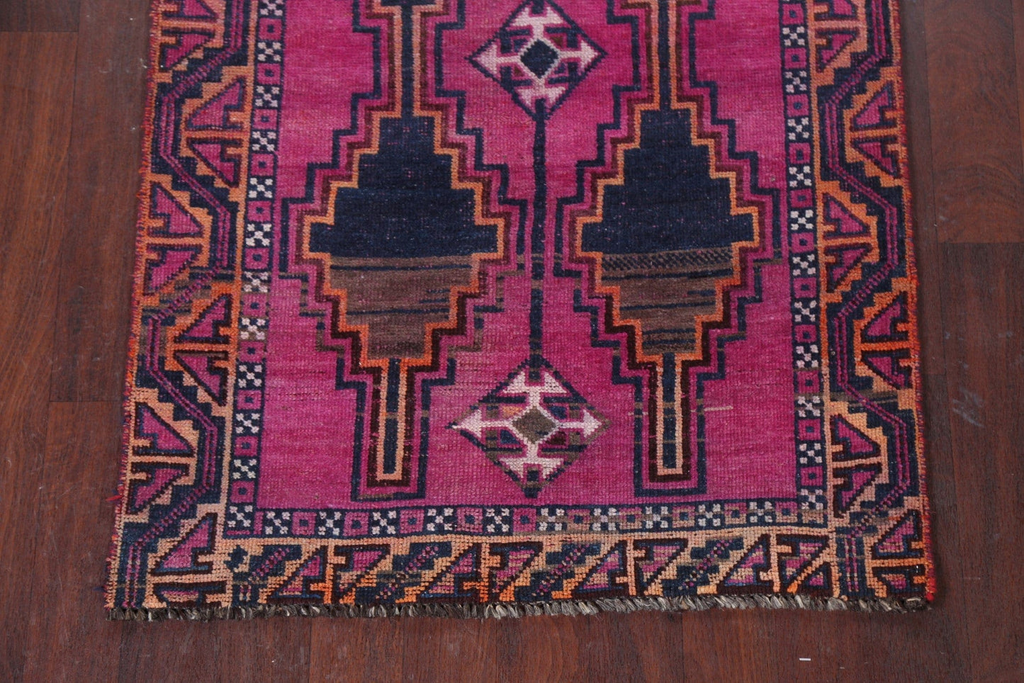 Handmade Qashqai Persian Area Rug 4x7