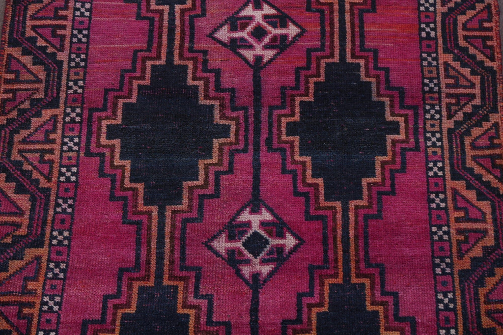 Handmade Qashqai Persian Area Rug 4x7