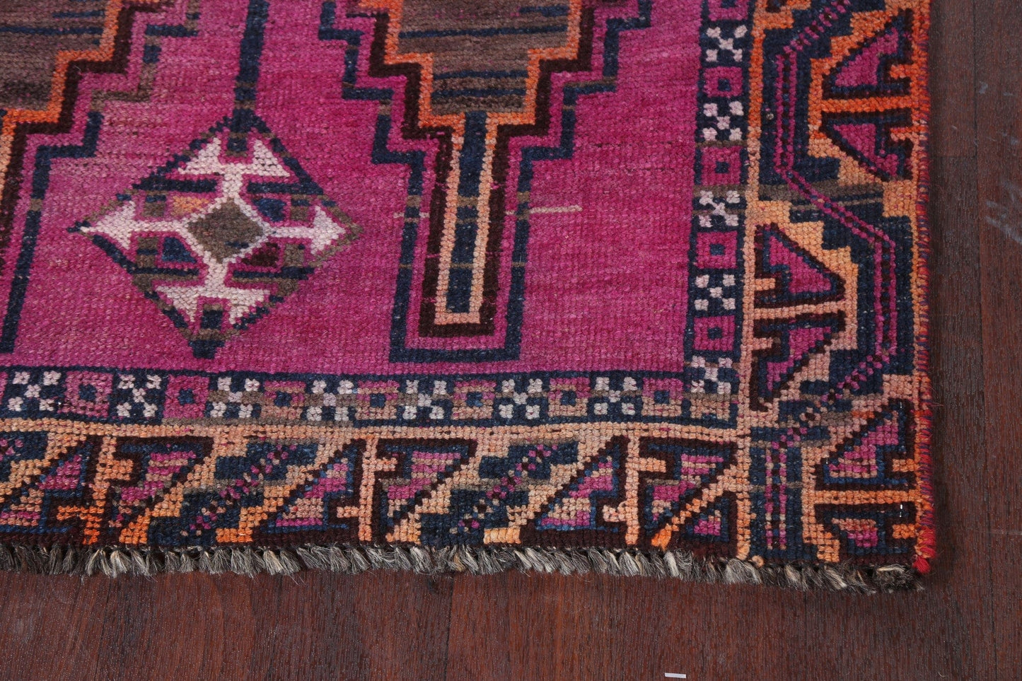 Handmade Qashqai Persian Area Rug 4x7