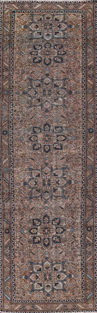 Wool Runner Heriz Persian Rug 3x12