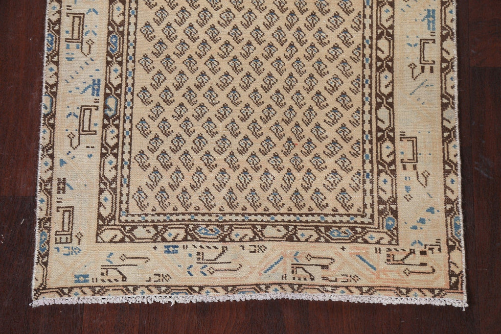 Boteh Botemir Persian Runner Rug 3x10