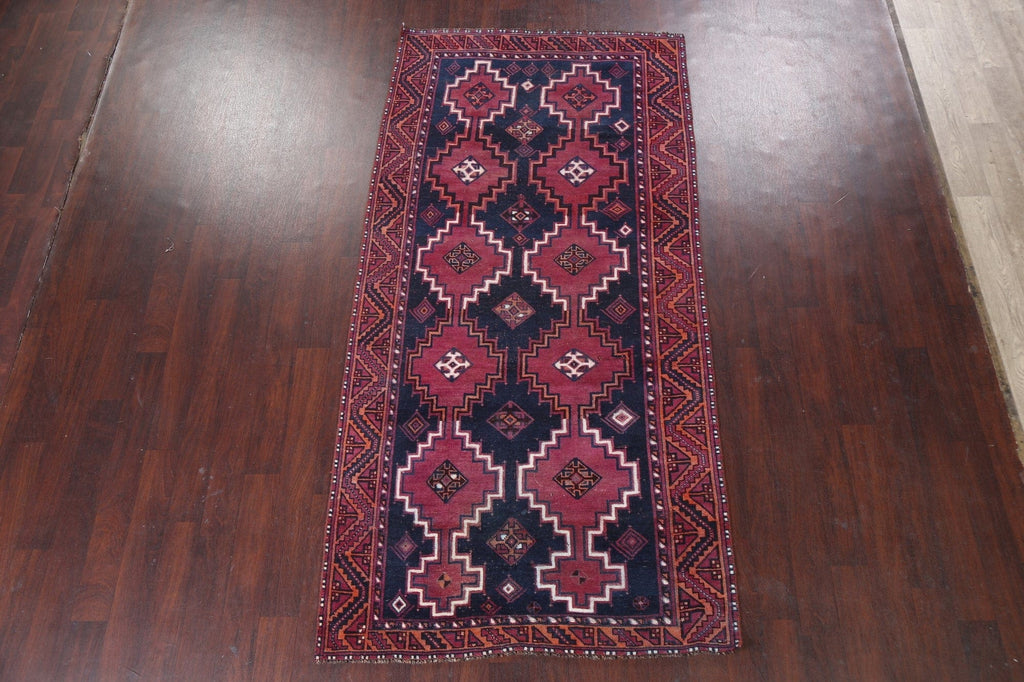 Handmade Qashqai Persian Area Rug 5x9