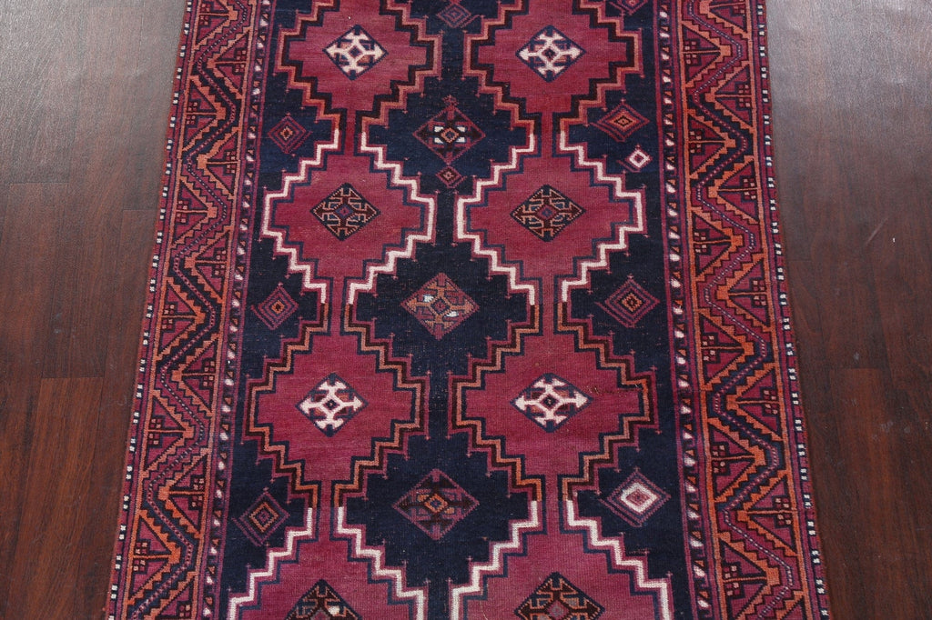 Handmade Qashqai Persian Area Rug 5x9