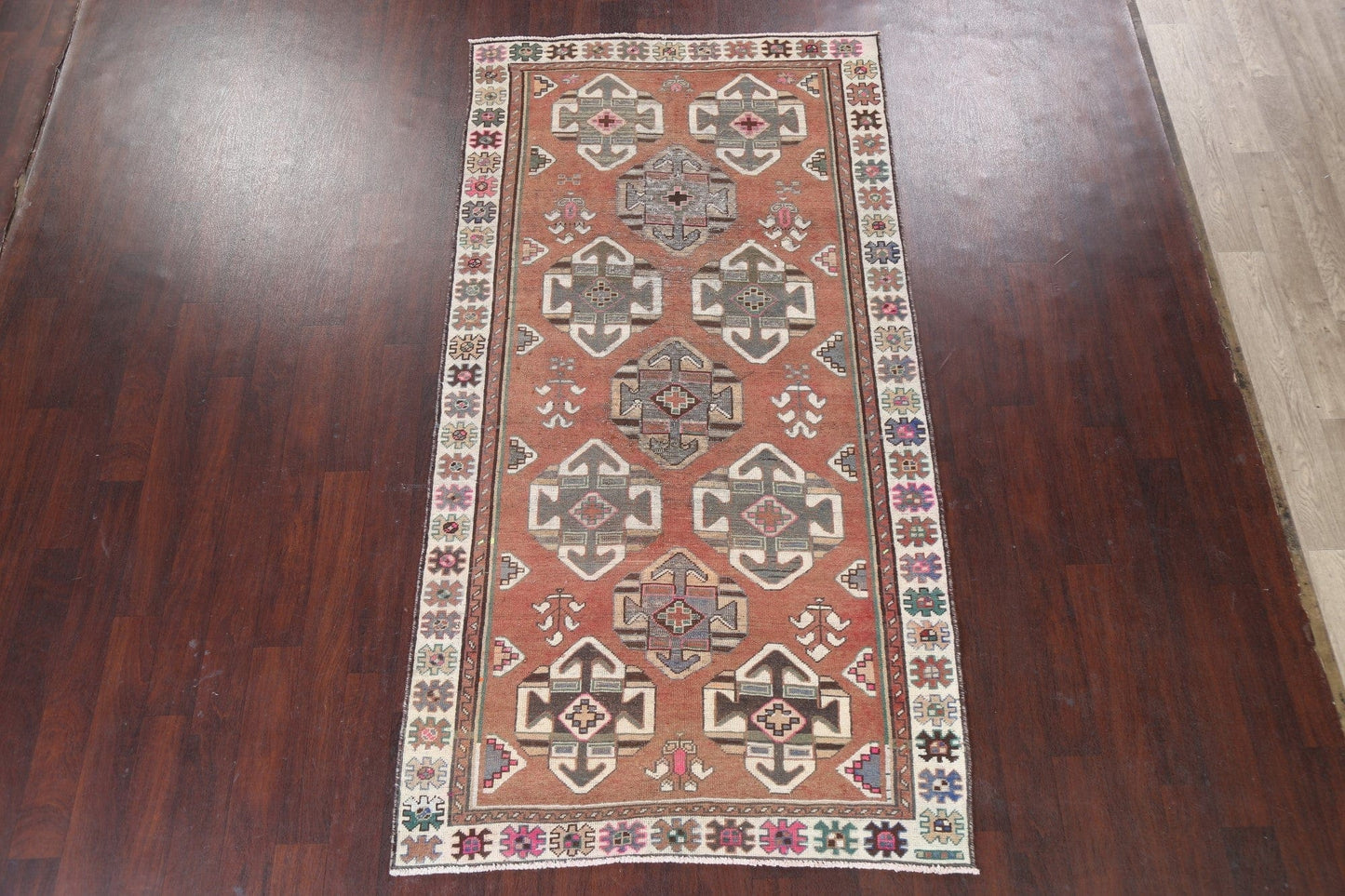 Antique Lori Persian Wool Rug 5x9