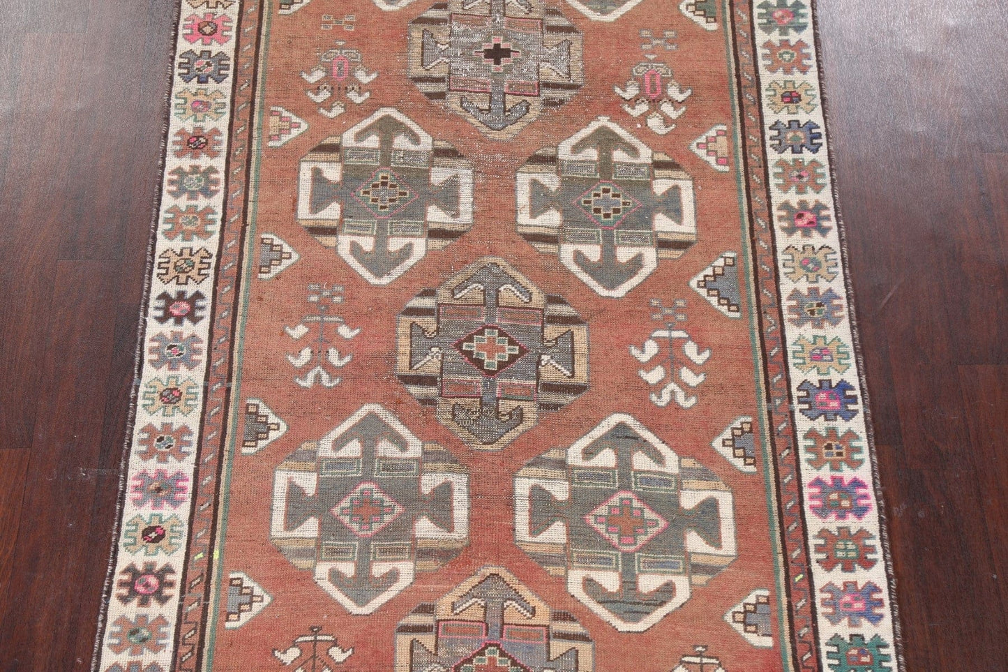 Antique Lori Persian Wool Rug 5x9