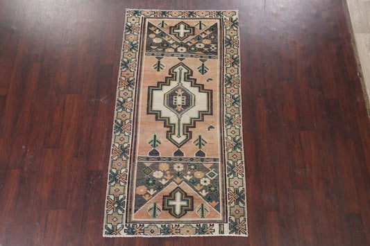 Vintage Hamedan Persian Area Rug 4x7