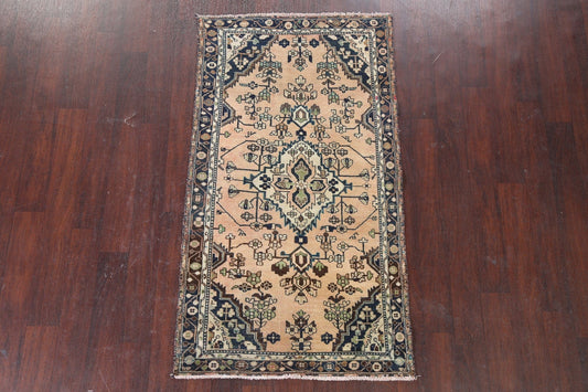 Vintage Hamedan Persian Wool Rug 3x6