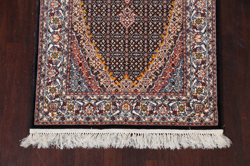 Traditional Tabriz Mahi Persian Runner Rug 3x13