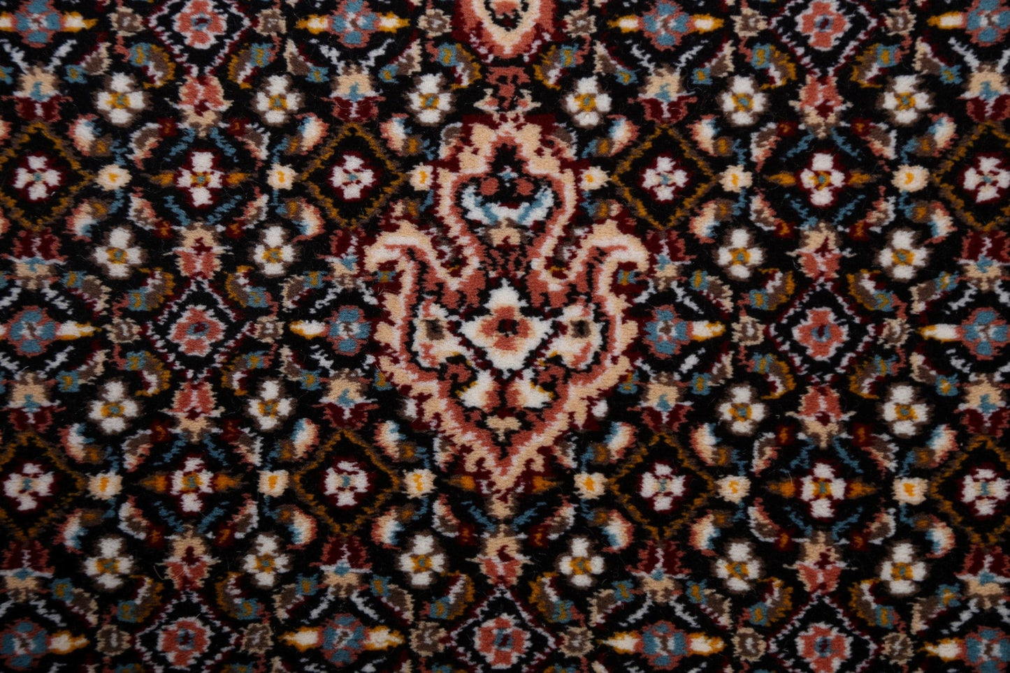 Traditional Tabriz Mahi Persian Runner Rug 3x13