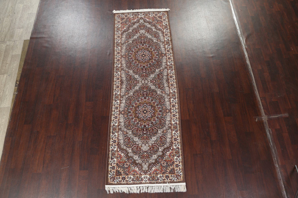 Traditional Tabriz Persian Runner Rug 3x10