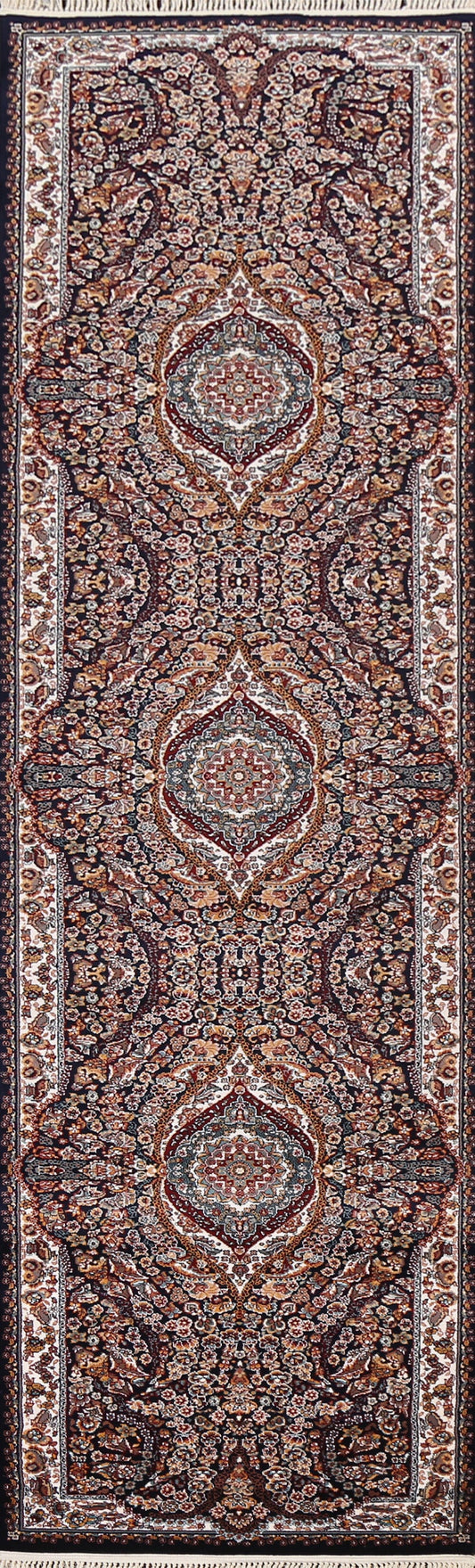 Runner Tabriz Persian Rug 3x13