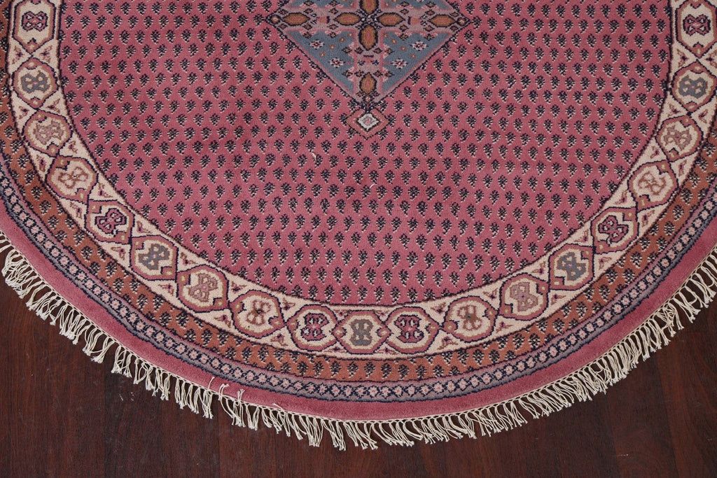 Pink Botemir Round Area Rug 7x7