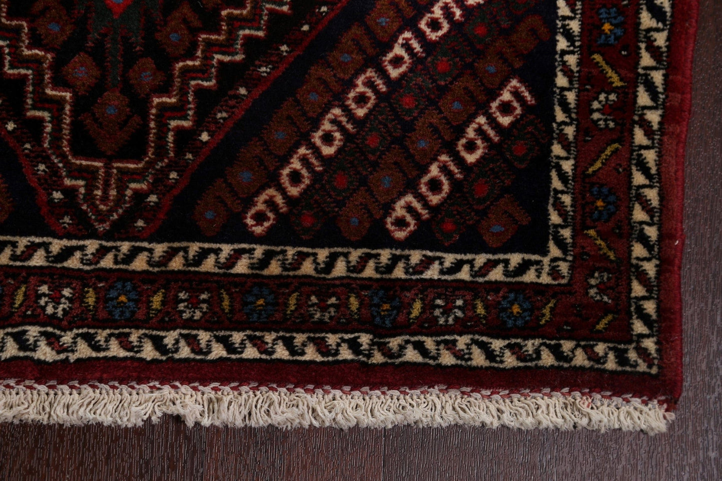Wool Sirjan Persian Runner Rug 3x10