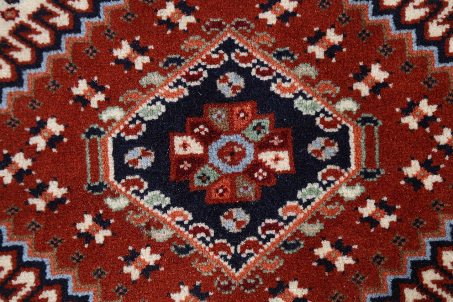 Handmade Yalameh Persian Wool Rug 3x6