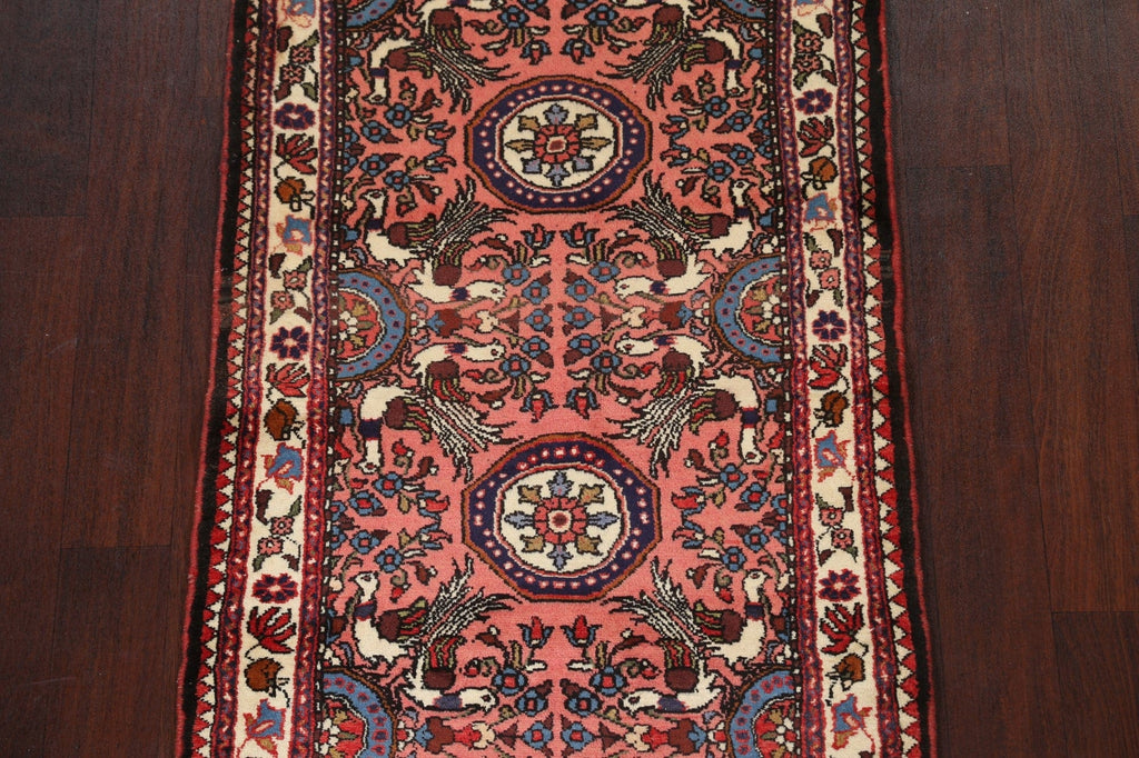 Wool Runner Sarouk Persian Rug 3x9