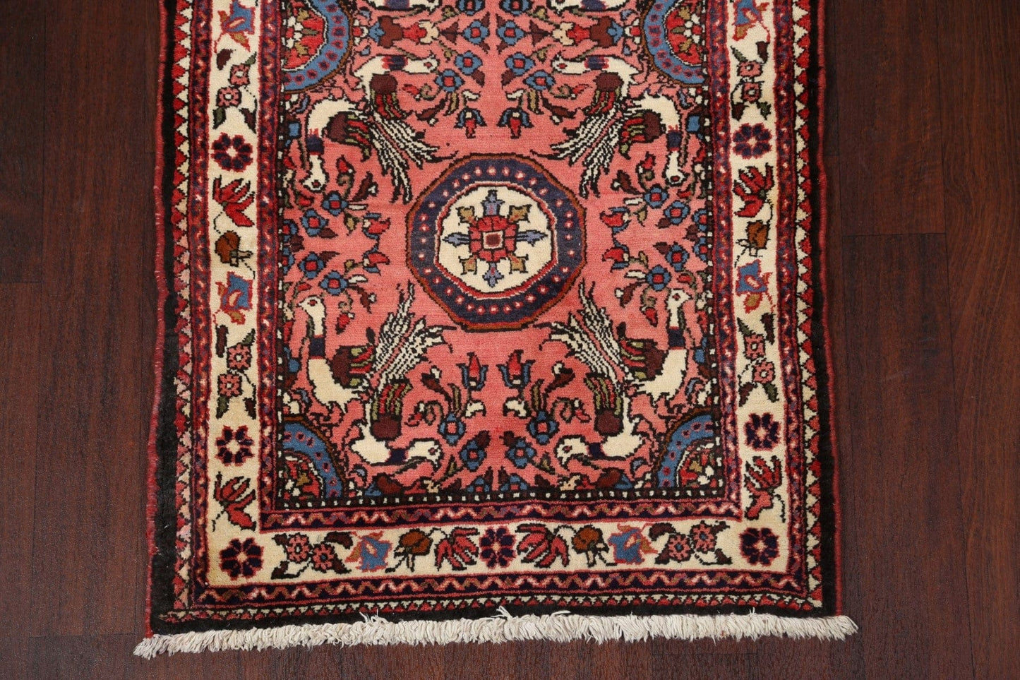 Wool Runner Sarouk Persian Rug 3x9