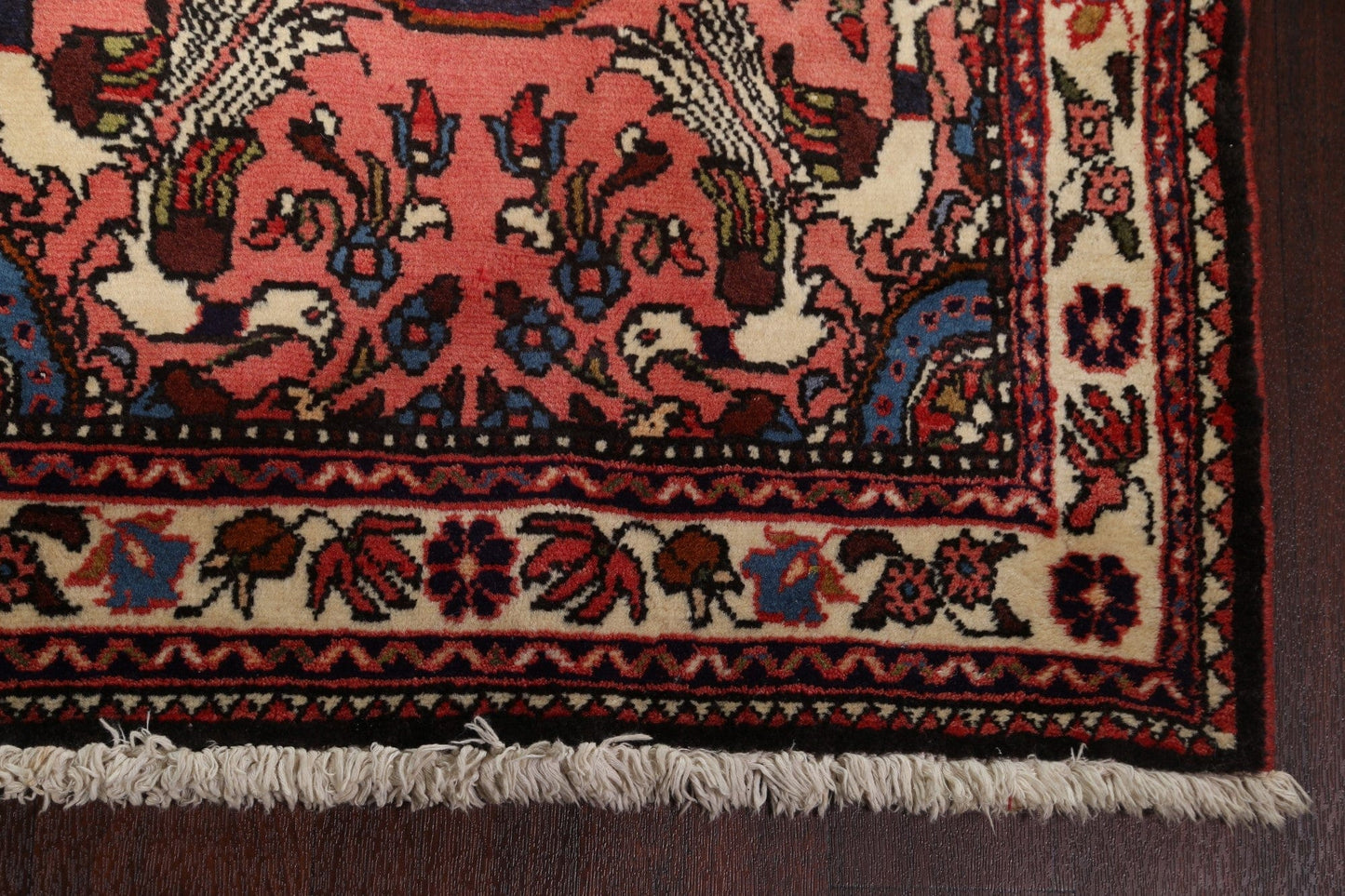 Wool Runner Sarouk Persian Rug 3x9