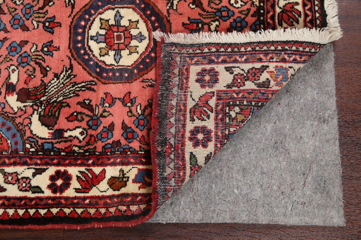 Wool Runner Sarouk Persian Rug 3x9