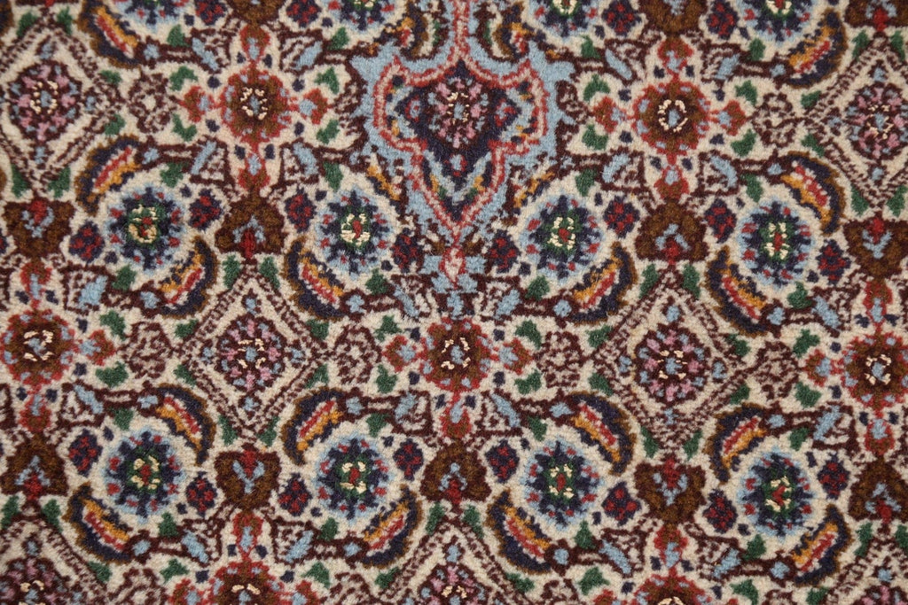 Handmade Mood Persian Runner Rug 3x8