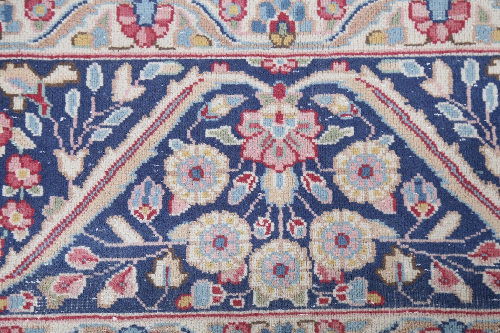 Blue Kerman Persian Area Rug 9x12