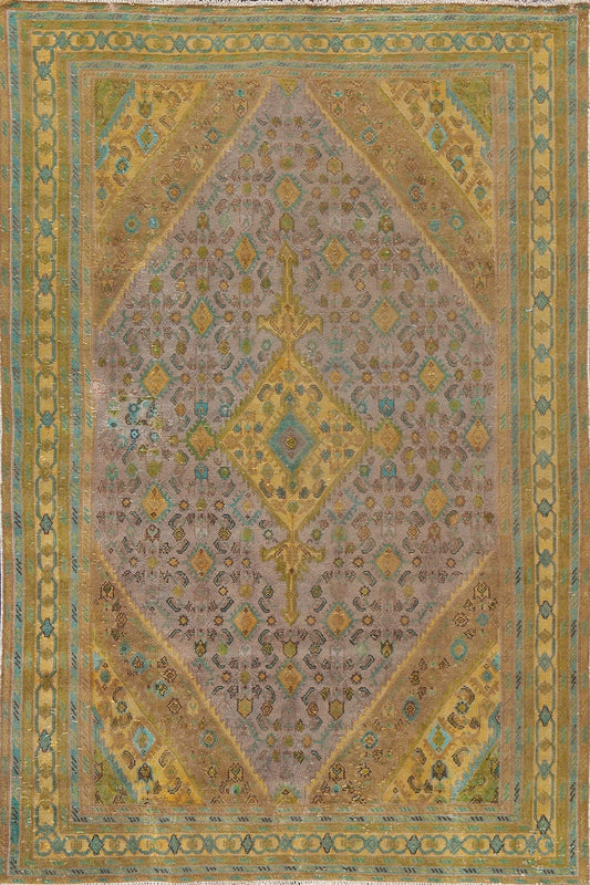 Vintage Mahal Persian Area Rug 7x10