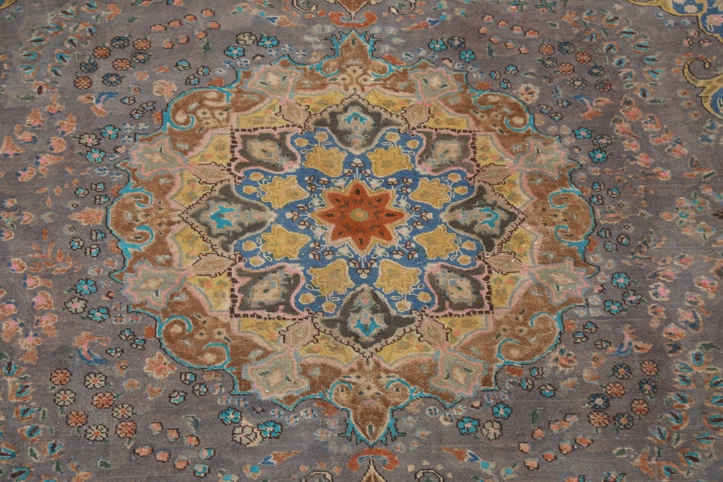 Over-Dyed Tabriz Persian Area Rug 10x13