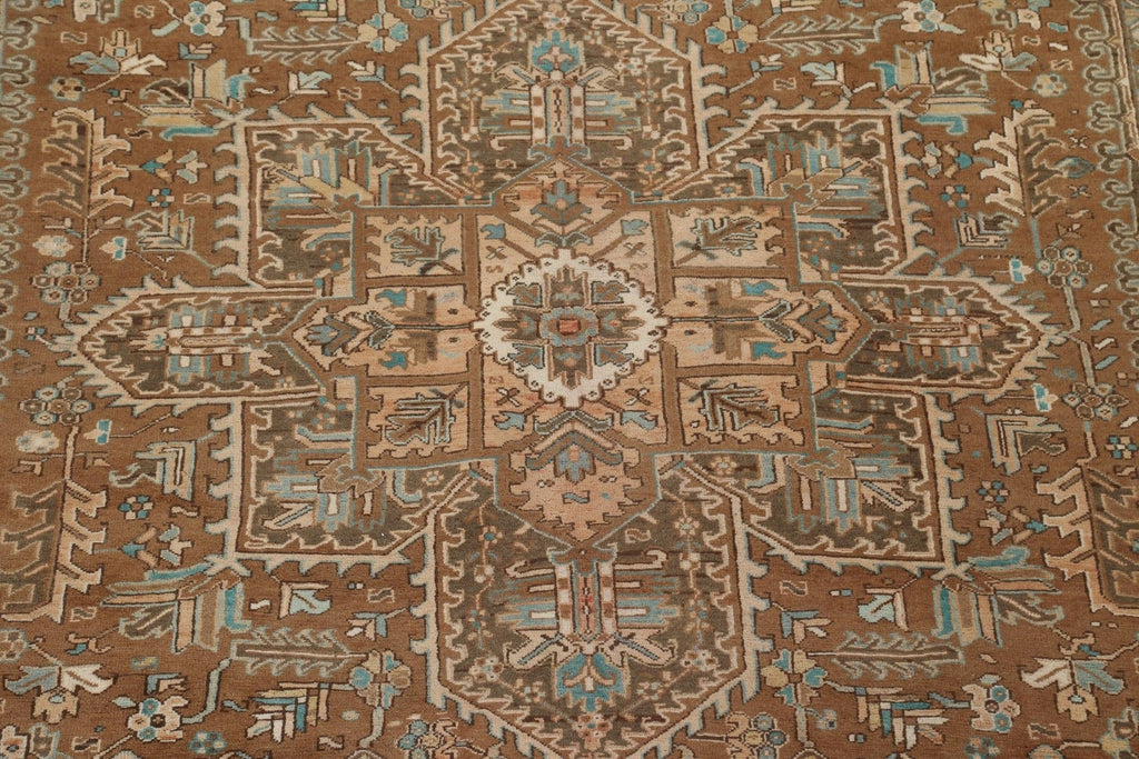 Handmade Heriz Persian Area Rug 8x11