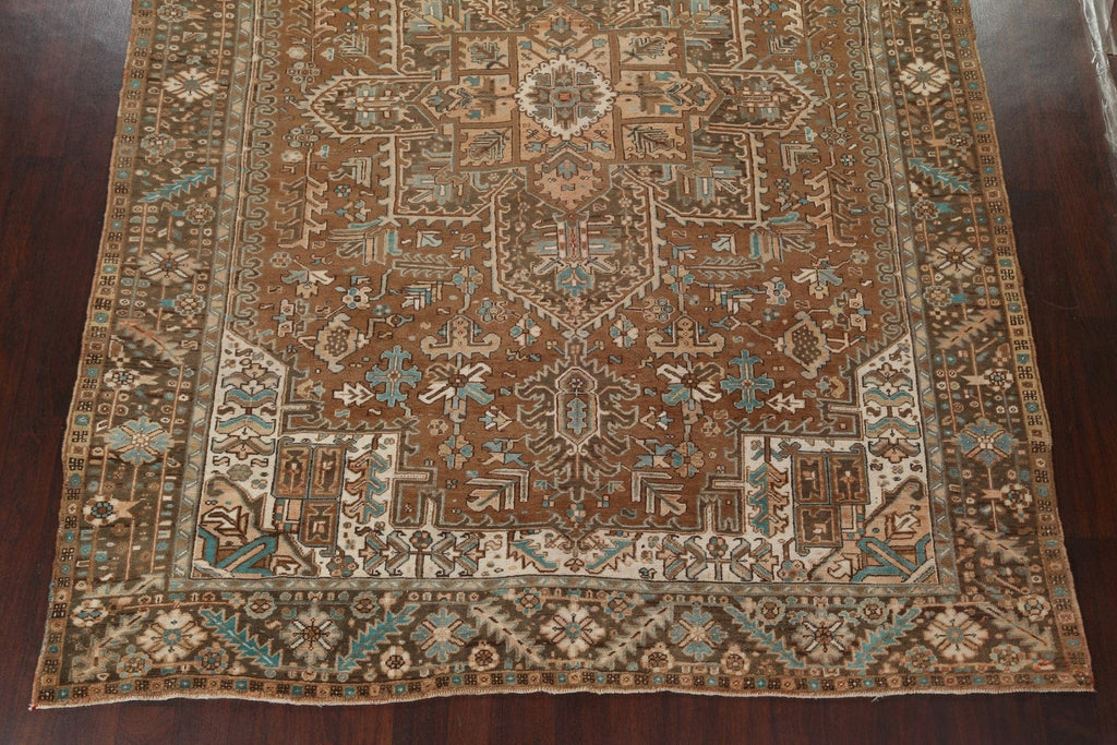 Handmade Heriz Persian Area Rug 8x11