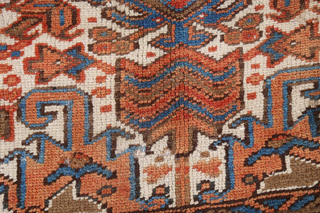 Geometric Heriz Persian Area Rug 8x11