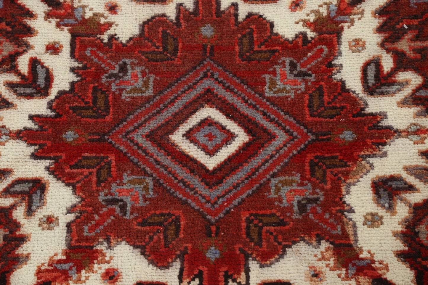 Red Heriz Persian Area Rug 10x13