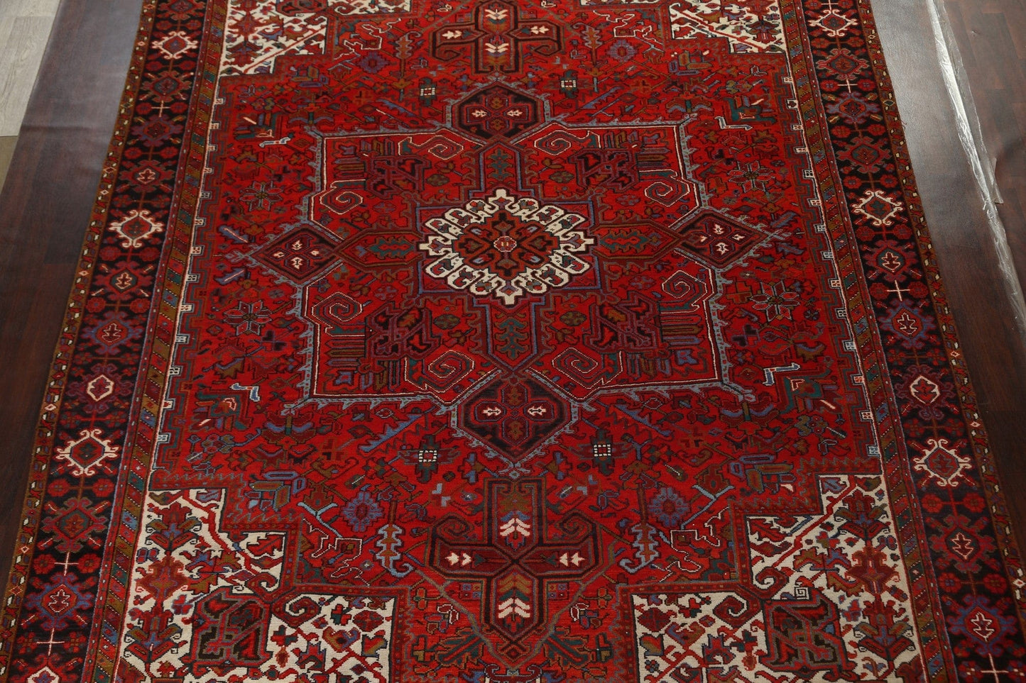 Handmade Heriz Persian Area Rug 10x13