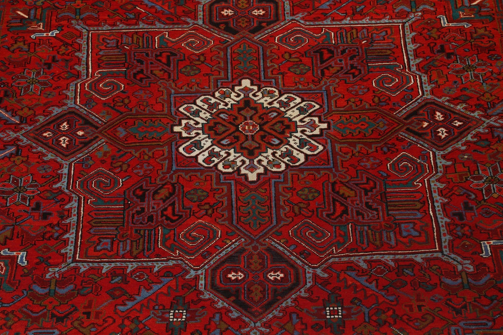 Handmade Heriz Persian Area Rug 10x13