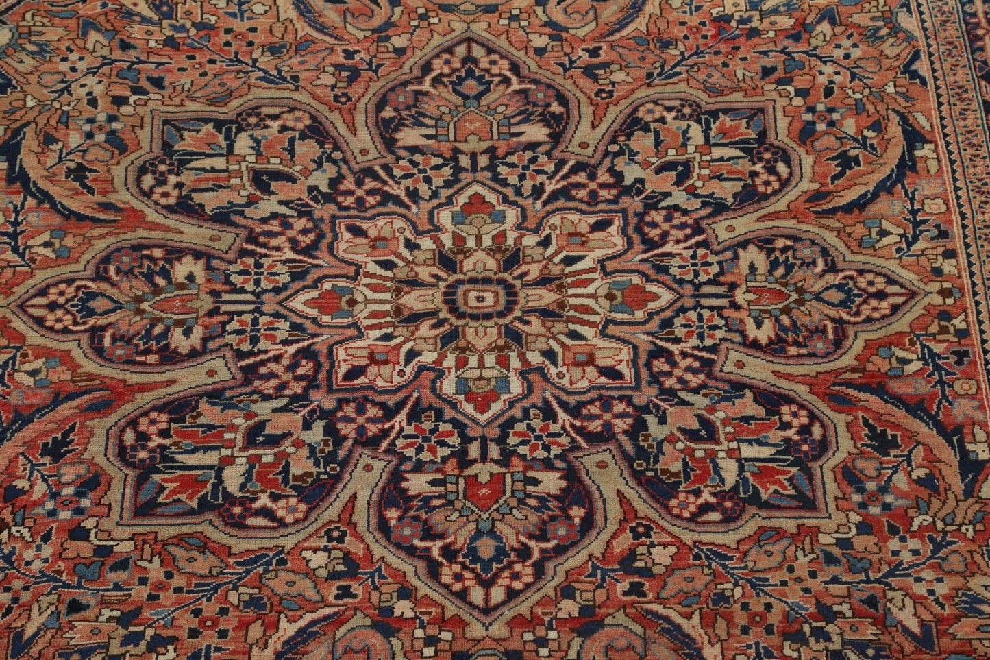 Wool Heriz Persian Area Rug 8x12