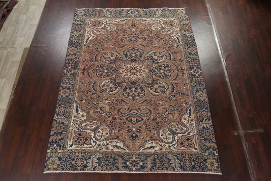 Handmade Heriz Persian Area Rug 8x11