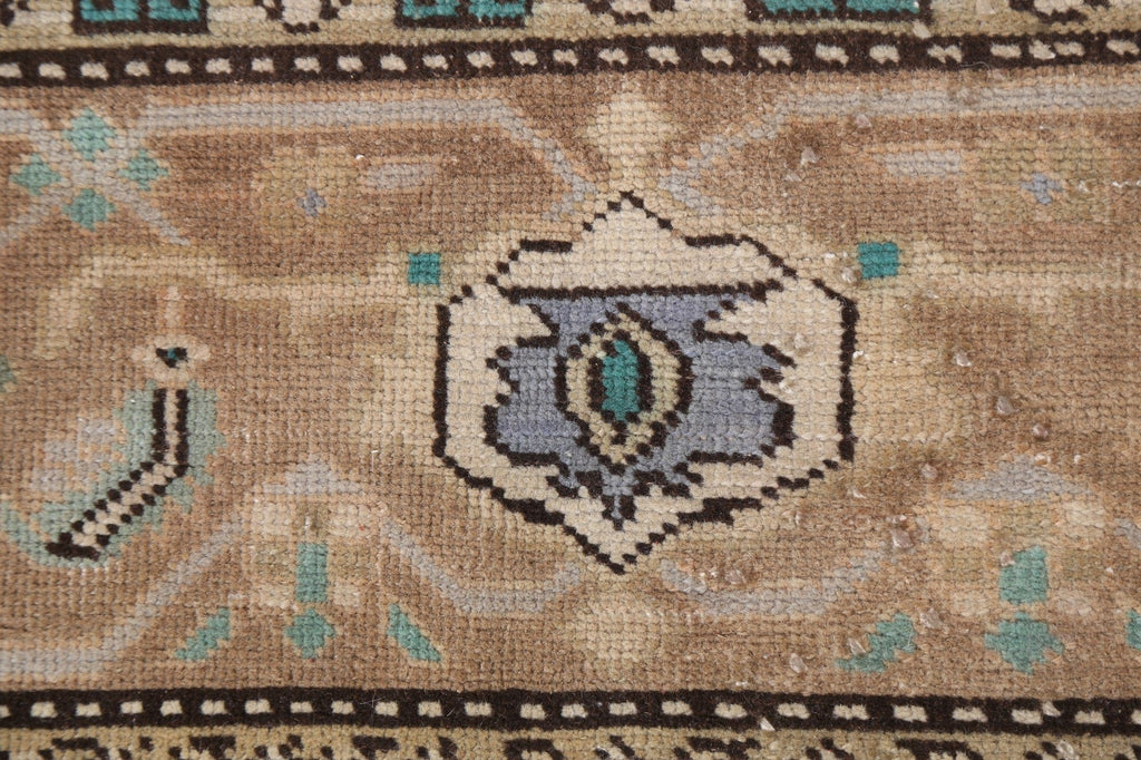 Geometric Heriz Serapi Persian Area Rug 7x10