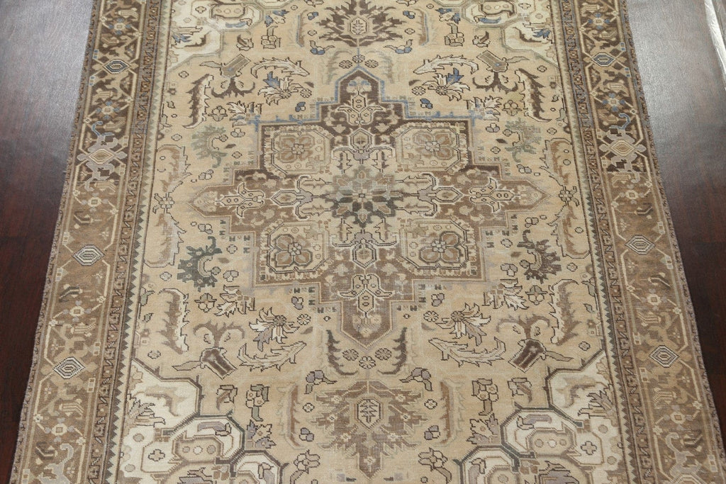 Handmade Heriz Persian Area Rug 8x11