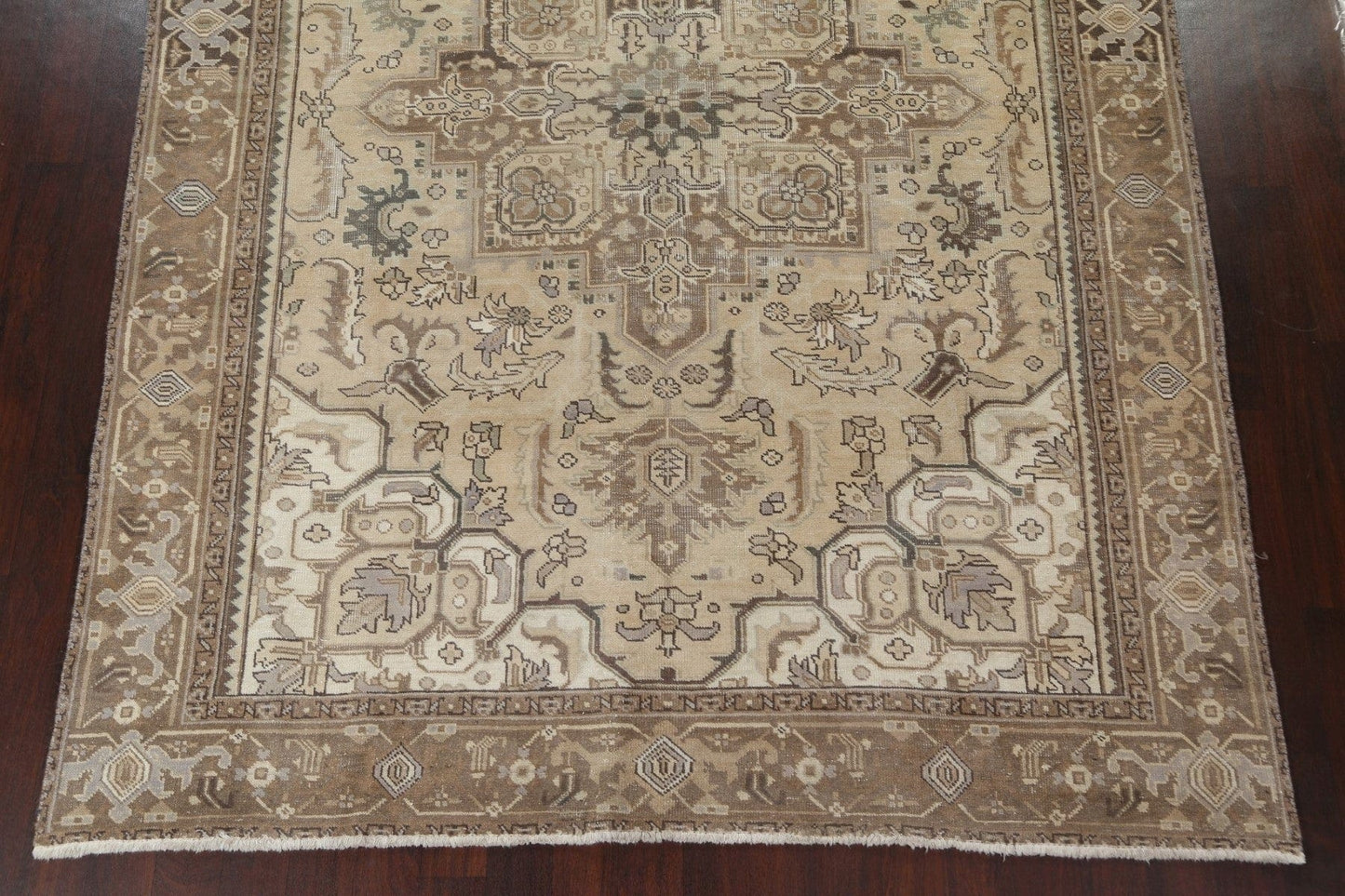 Handmade Heriz Persian Area Rug 8x11