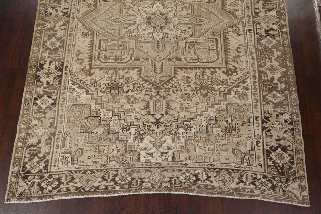 Wool Heriz Persian Handmade Rug 9x12